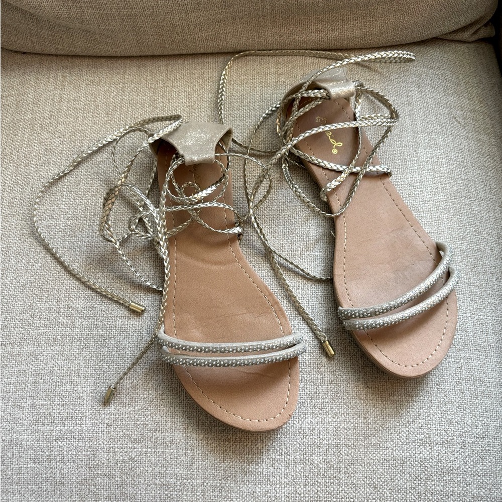 Qupid Gladiator Sandals